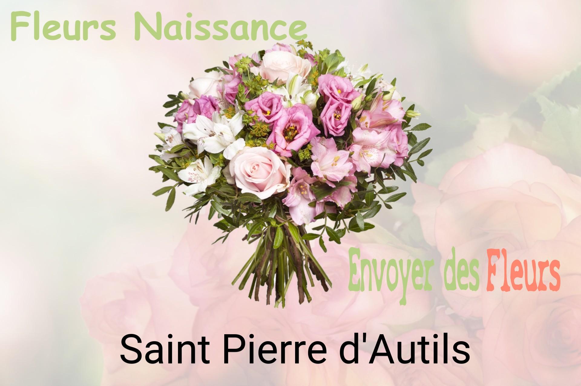Bouquet de fleurs de naissance livré à Saint-Pierre-d'Autils